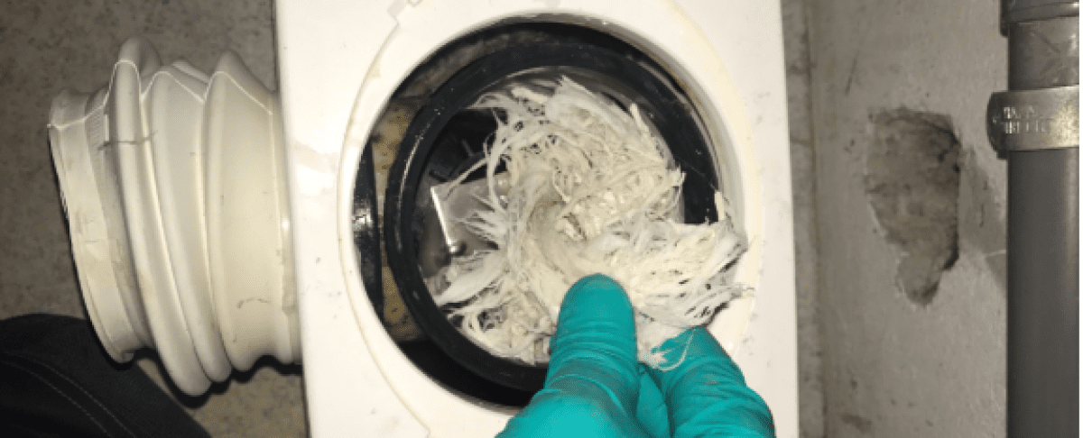 Sanibroyeur ontstoppen