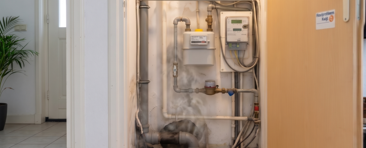 Rioollucht in de meterkast? Zo herken en verhelp je de oorzaak