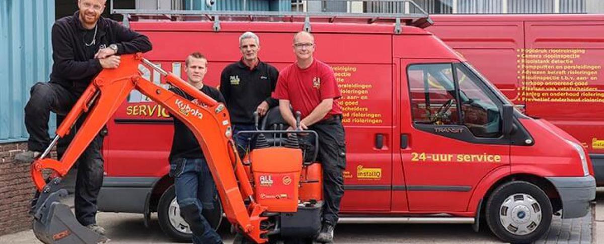 Edwin van Allrioolservice: ''Rioolexpert sinds 1989''